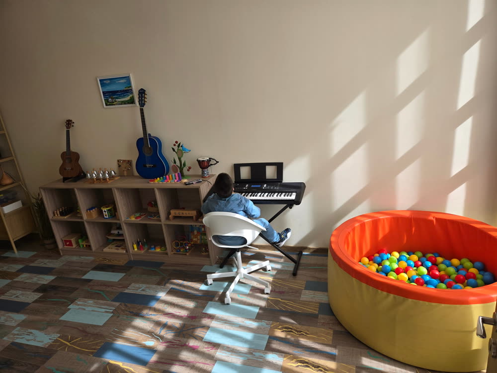 Music corner for play